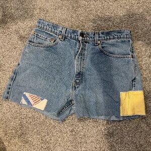 Patchwork Levi's 550s